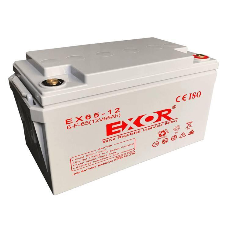 EXOR蓄电池EX65-12 12V65AH